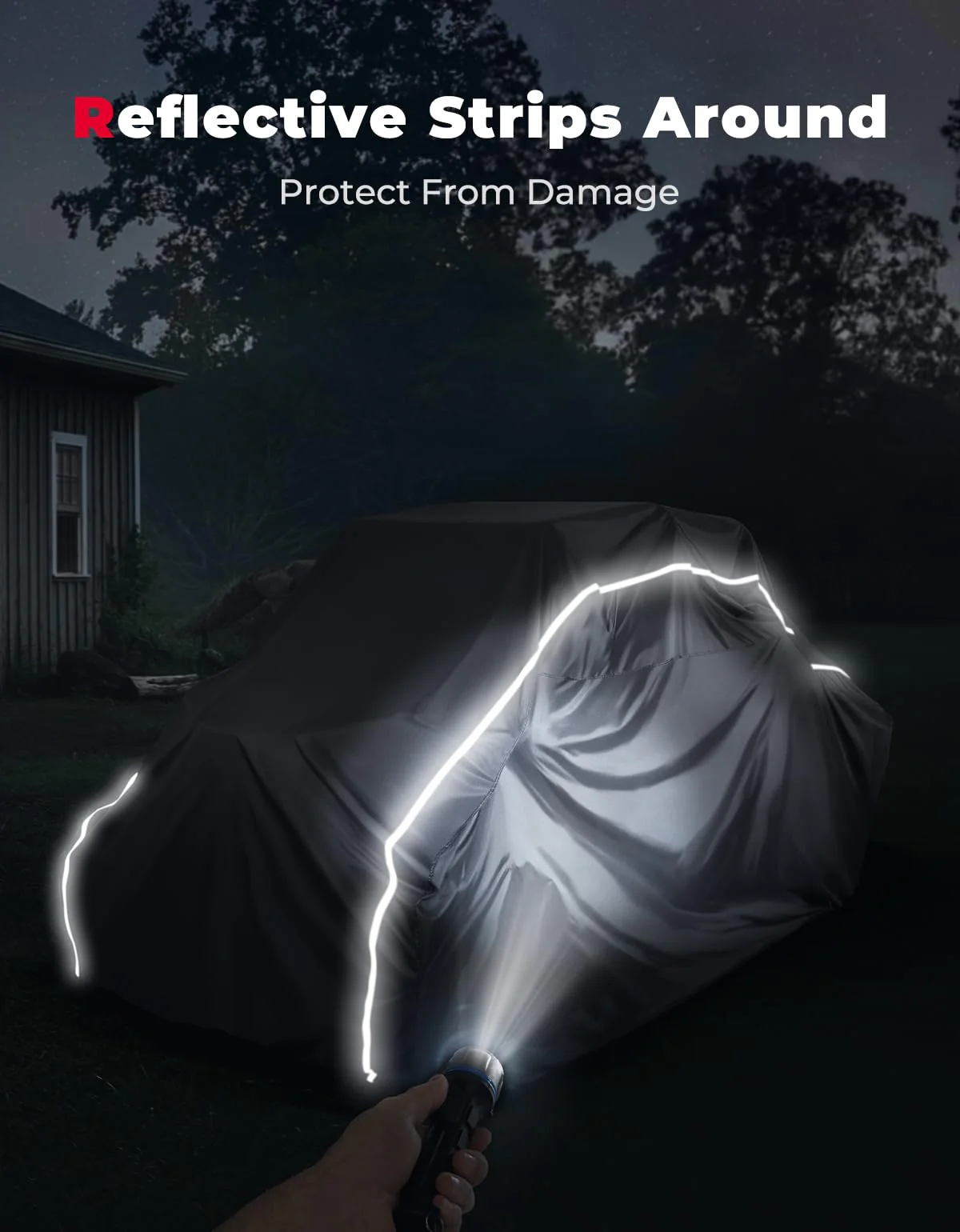 4-Seater UTV Cover for Polaris RZR/Ranger, ZForce 950 Sport 4 - Image 5