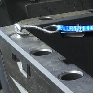 Adjustable Break Away Side Mirrors & 2" Tie Down Anchors Fit Polaris Ranger - Image 14