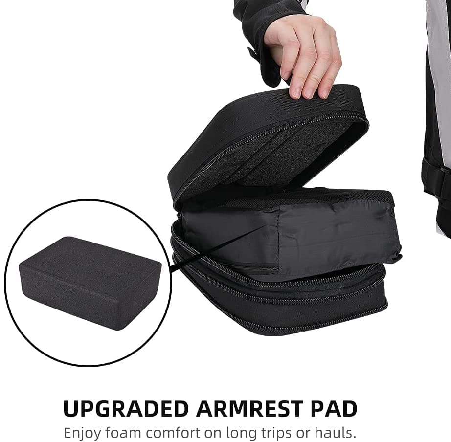 UTV Armrest Safe 1680D High-Density Storage Bag for Polaris RZR 900/1000/XP Turbo - Image 3