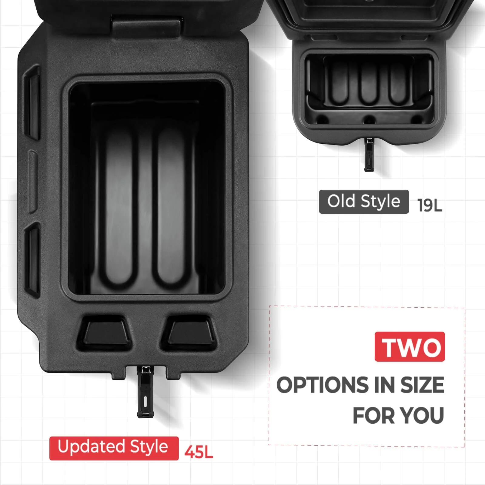 Big Size Cargo Box & Under Seat Storage Box for Polaris Ranger - Image 4