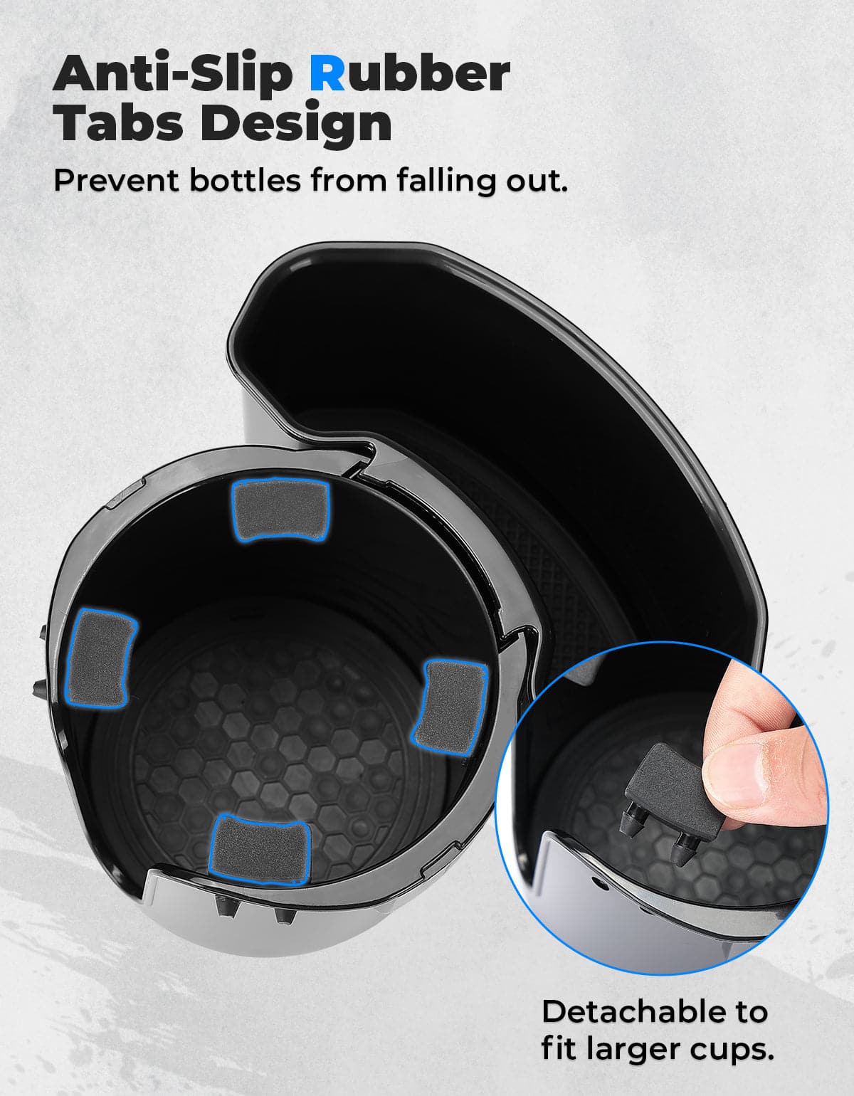 2-in-1 Desk Cup Holder with Headphone Hanger - Image 5