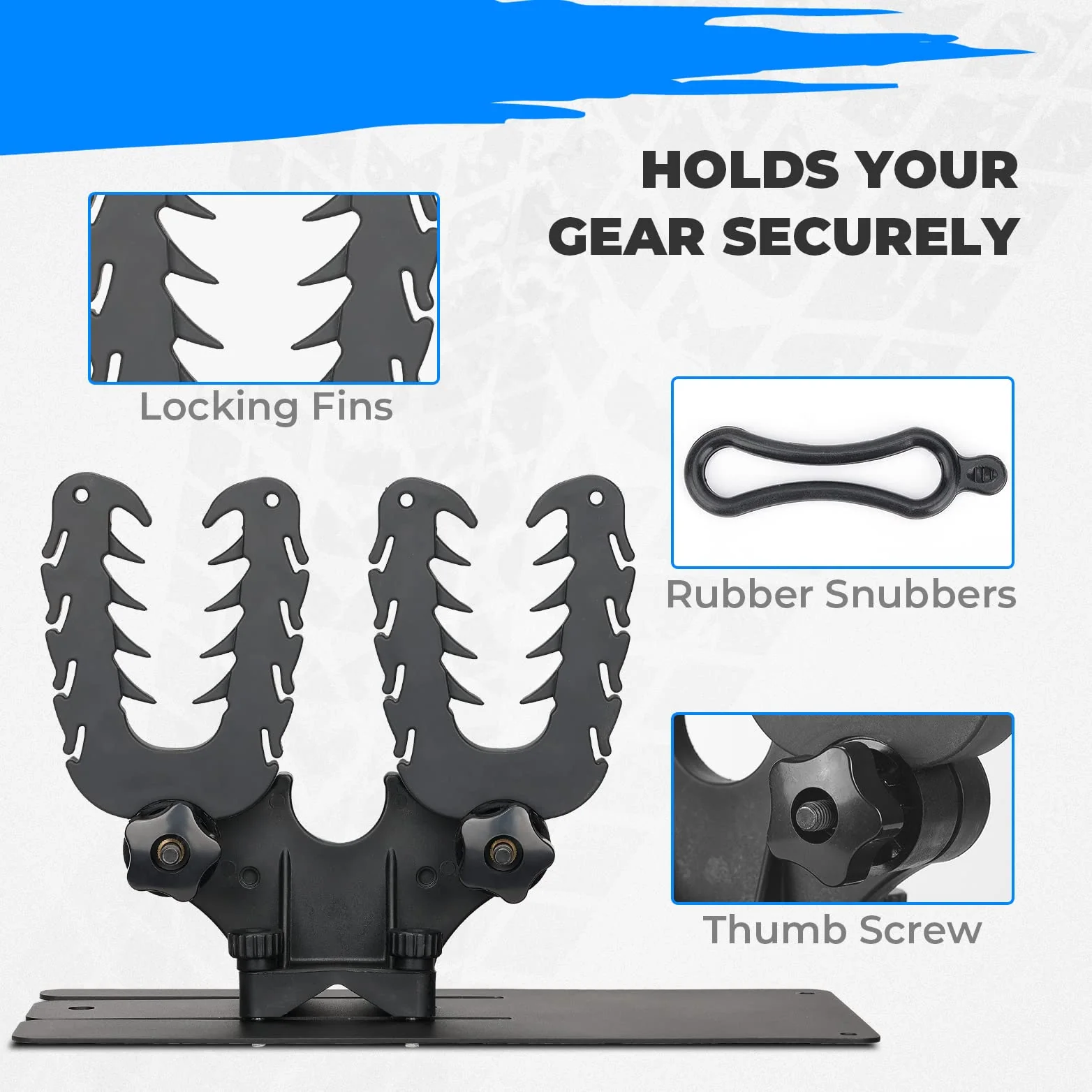 Gun Holder Rack For Polaris/ Can Am/ Honda/ Kawasaki - Image 3