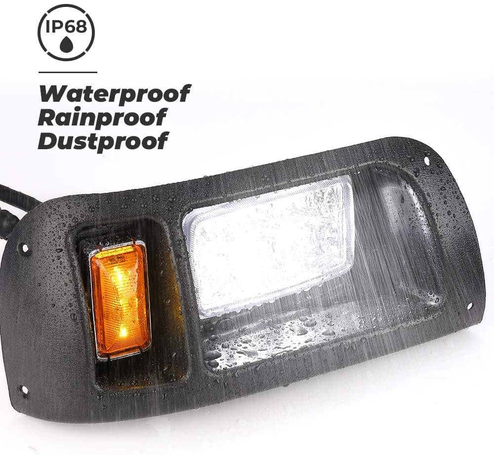 12V LED Headlight & Tail Light Kit for Gas & Electric for Club Car - Image 5