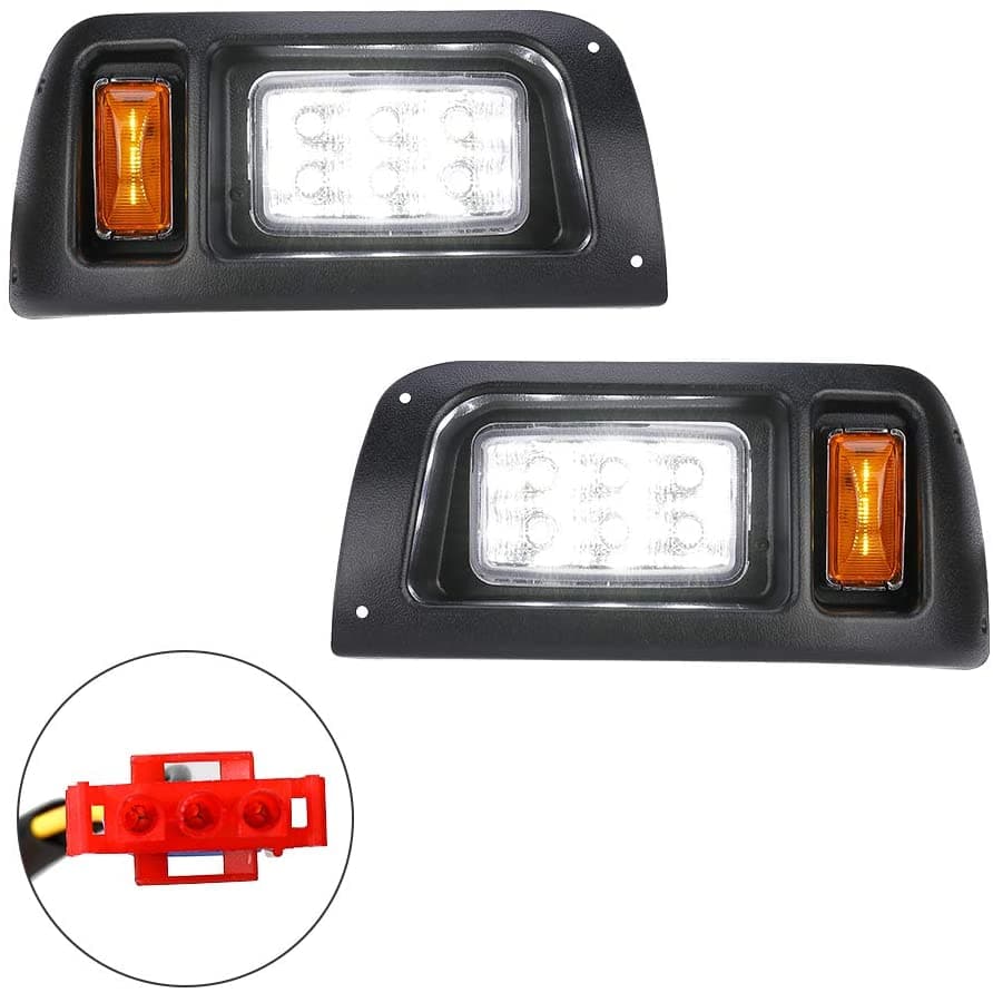 12V LED Headlight & Tail Light Kit for Gas & Electric for Club Car - Image 7