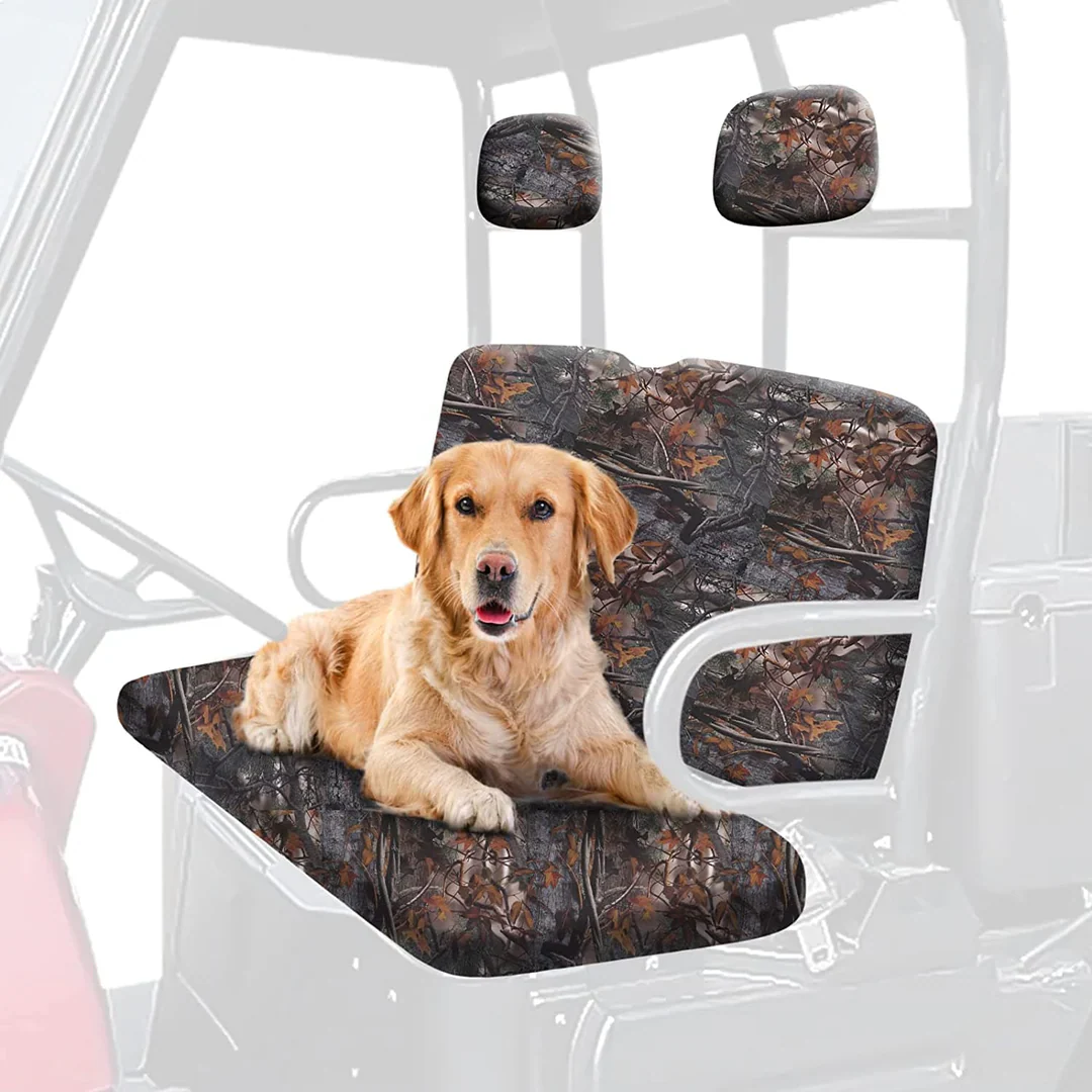 Seat Covers w/ Back Seat Cover for Polaris Ranger 500 700 800 - Image 8