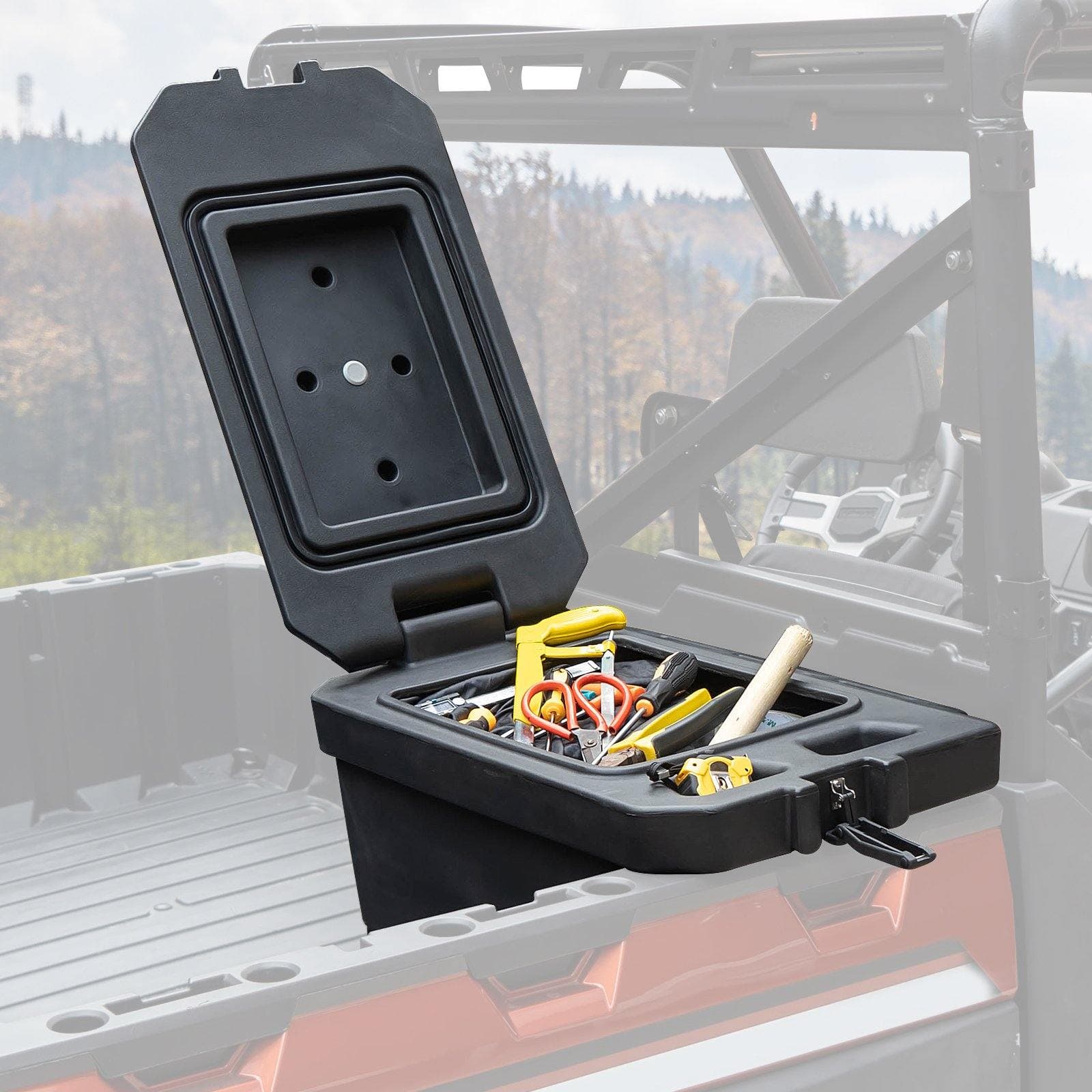 45L Waterproof Bed Cargo Box (Passenger Side) for Polaris Ranger - Image 8