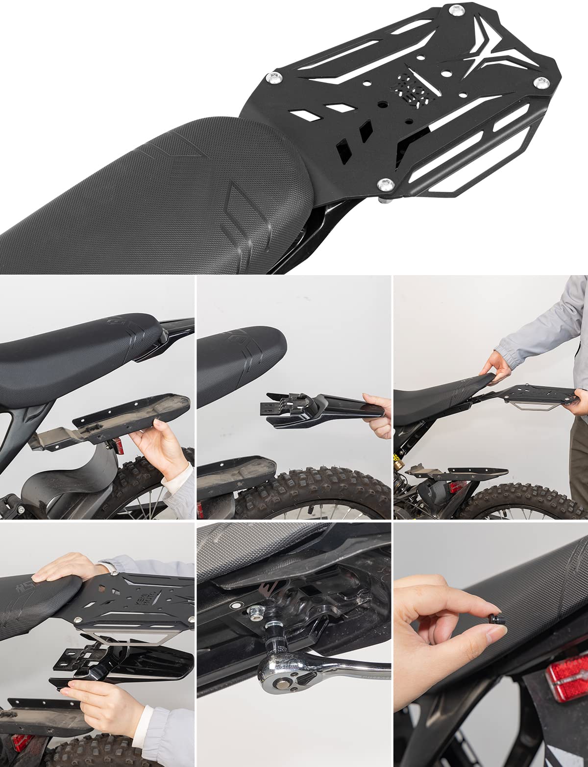 Rear Rack for Sur-Ron X Light Bee x260 and x160 Segway - Image 4