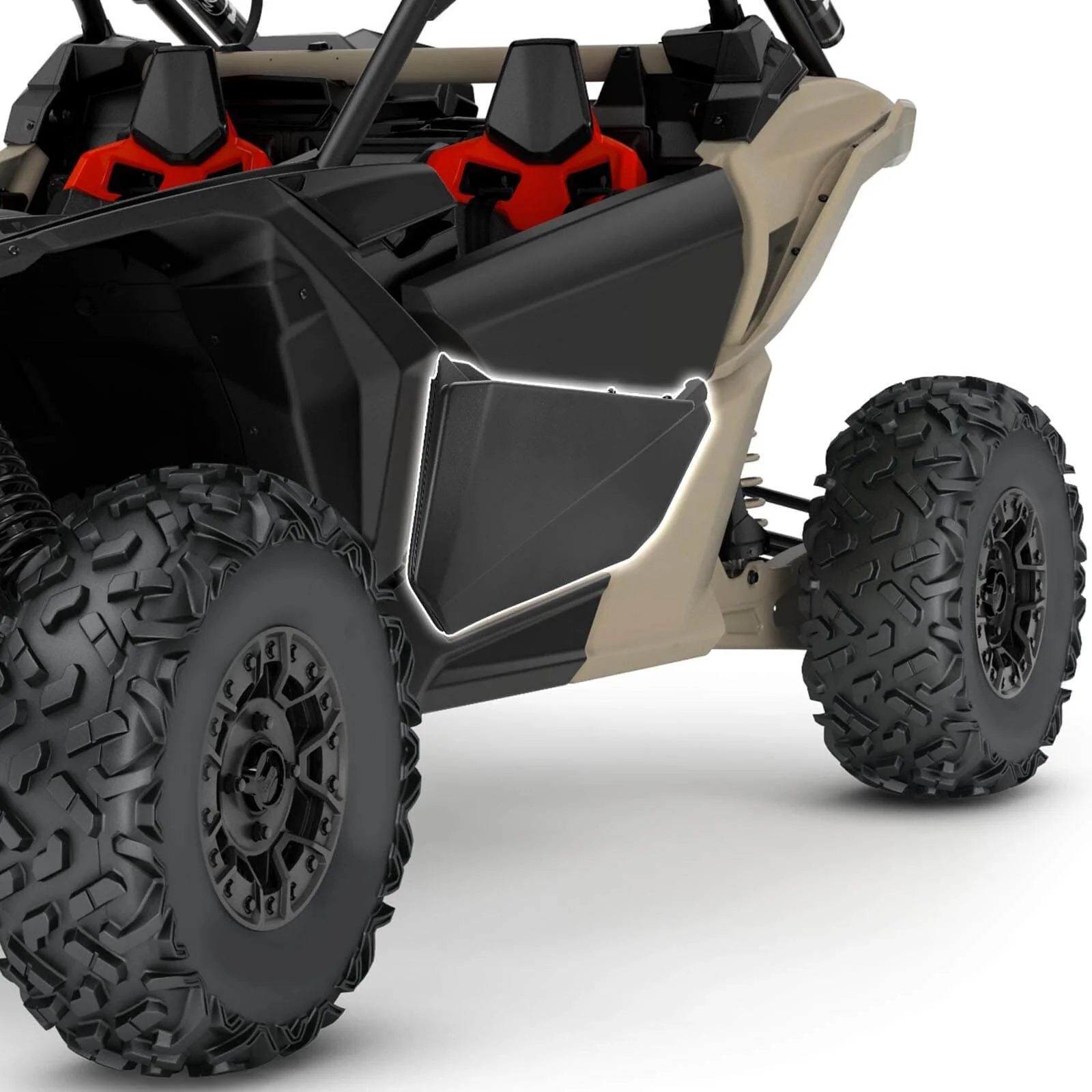 Tablet Holder & Front Lower Door Inserts Fit Can-Am Maverick X3 - Image 8