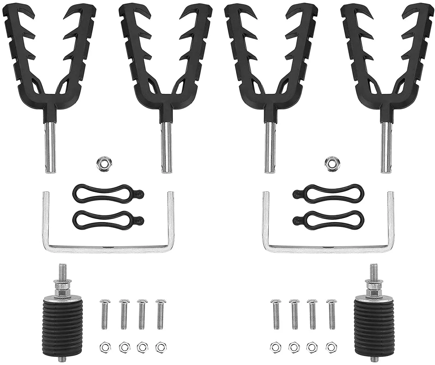 UTV Gun Mount, Tool Rack Fit Polaris Ranger & General - Image 7