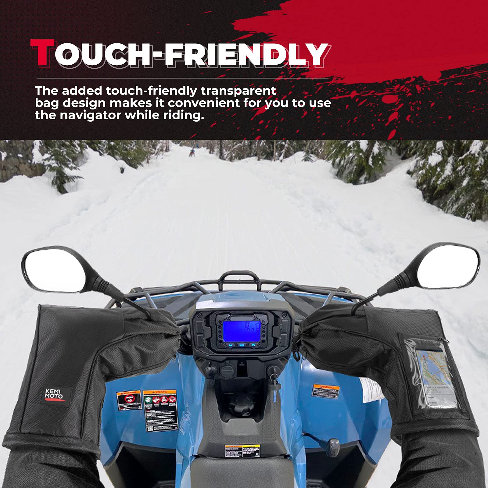 Snowmobile /ATV Handlebar Muffs - Image 4